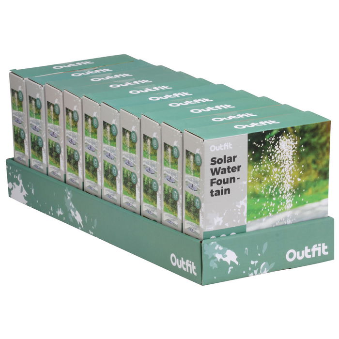 Outfit Bomba Solar para Estanques y Piscinas Diámetro 16 cm Outfit Bomba Solar para Estanques y Piscinas Diámetro 16 cm