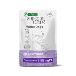 Nature's Protection Sc Topper White Dogs Adult Atún y Salmón Alimento Complementario para Perros Adultos Blancos 24x70 gr