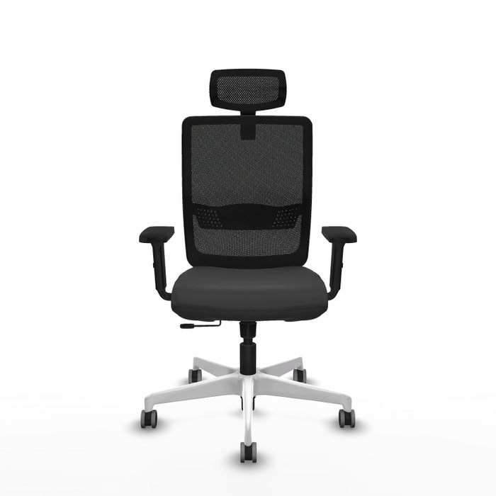 PIQUERAS Y CRESPO Silla de oficina Haches Gris oscuro y Negro PIQUERAS Y CRESPO Silla de oficina Haches Gris oscuro y Negro