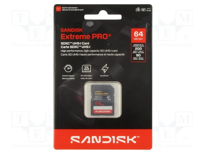 SanDisk Extreme Pro SDXC 64 GB SanDisk Extreme Pro SDXC 64 GB