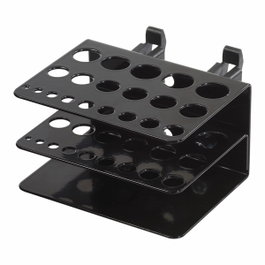 Wolfcraft Soporte para brocas para panel perforado WSS