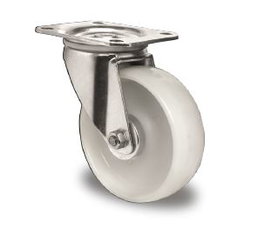 Rueda móvil para roll base plástica