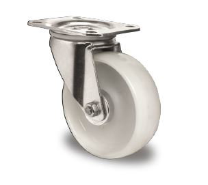 Rueda móvil para roll base plástica Rueda móvil para roll base plástica