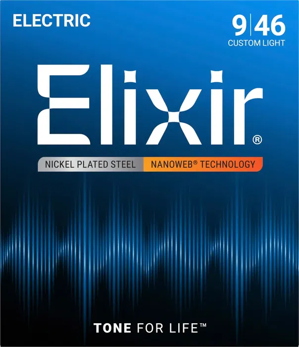 Elixir Cuerdas Eléctricas Nanoweb Cl 09-46 Elixir