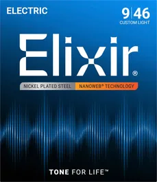Elixir Cuerdas Eléctricas Nanoweb Cl 09-46 Elixir