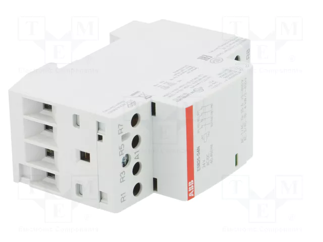 ABB ESB Contactor 4-polar de instalación 25A 24VAC/24VDC NC x4