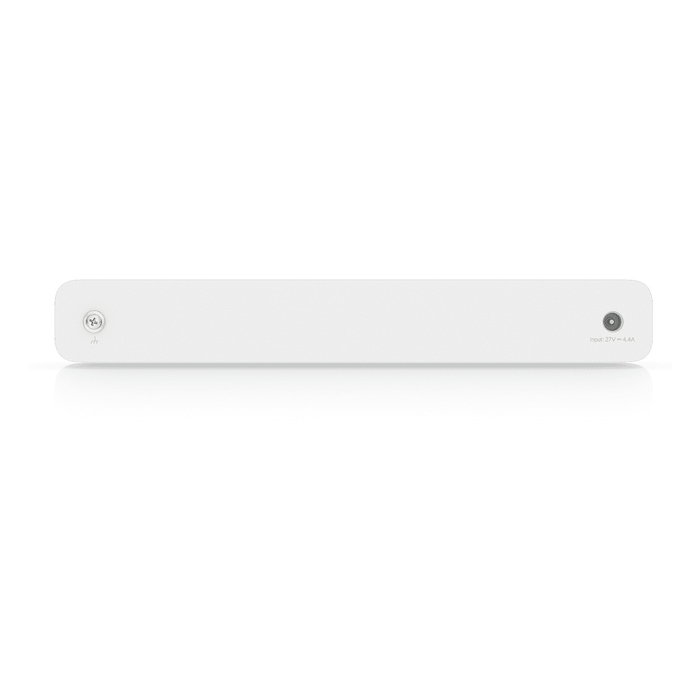 Ubiquiti UISP-S PoE Switch de red gestionado L2, 8 puertos Gigabit Ethernet (10/100/1000) con PoE pasiva, 1 puerto SFP, color blanco