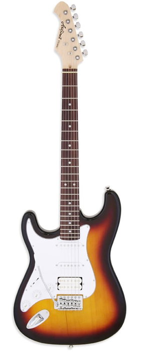 Aria STG-004-3TS Guitarra Eléctrica Stratocaster Zurda Sombreada Aria STG-004-3TS Guitarra Eléctrica Stratocaster Zurda Sombreada