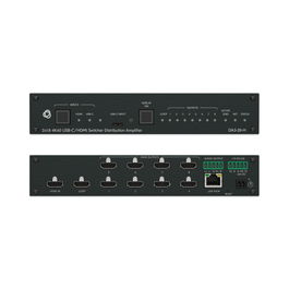 Kramer AVSM 2X1:8 4K60 USB-C/HDMI Switcher Distribution Amplifier 10-00002890
