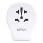 Simon Adaptador de viaje universal para Europa USB-A + 2 USB-C, carga rápida 20 W