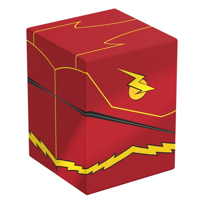 Ultimate Guard Squaroes DC Justice League The Flash - Caja Mazo para Cartas Coleccionables TCG, 100 Cartas Doble Funda, 78% Materiales Renovables