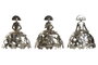 DKD Home Decor Figura Tradicional Plateado 10 x 23 x 19.5 cm Resina (6 Unidades)