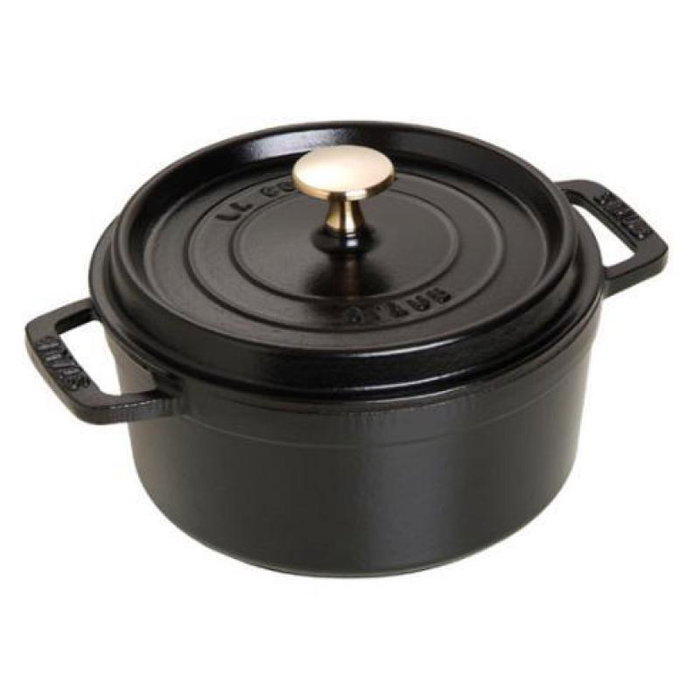 Zwilling Staub Roaster 18cm redondo, Negro (Schwarz) 40509-485-0 Zwilling Staub Roaster 18cm redondo, Negro (Schwarz) 40509-485-0