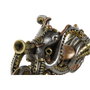 DKD Home Decor Figura de Resina Motocicleta Gris