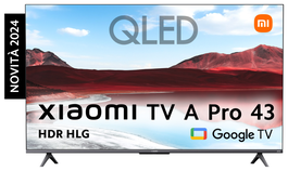 Xiaomi TV A Pro 43'' QLED 4K Ultra HD Smart TV