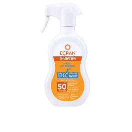Denenes Leche Protectora SPF50+ pistola 270 ml, Protección Solar Infantil Muy Alta UVA UVB Infrarrojos Hipoalergénica Resistente al Agua