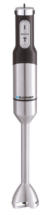 BLAUPUNKT Batidora de Varilla 1500W con Vaso de Acero Inoxidable, Selección de Velocidad y Botón Turbo
