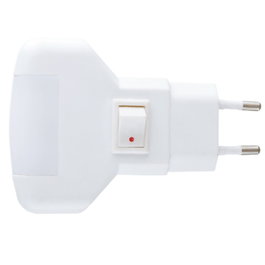 GSC Evolution Luz de Noche con Interruptor 1W 230V - Blanco