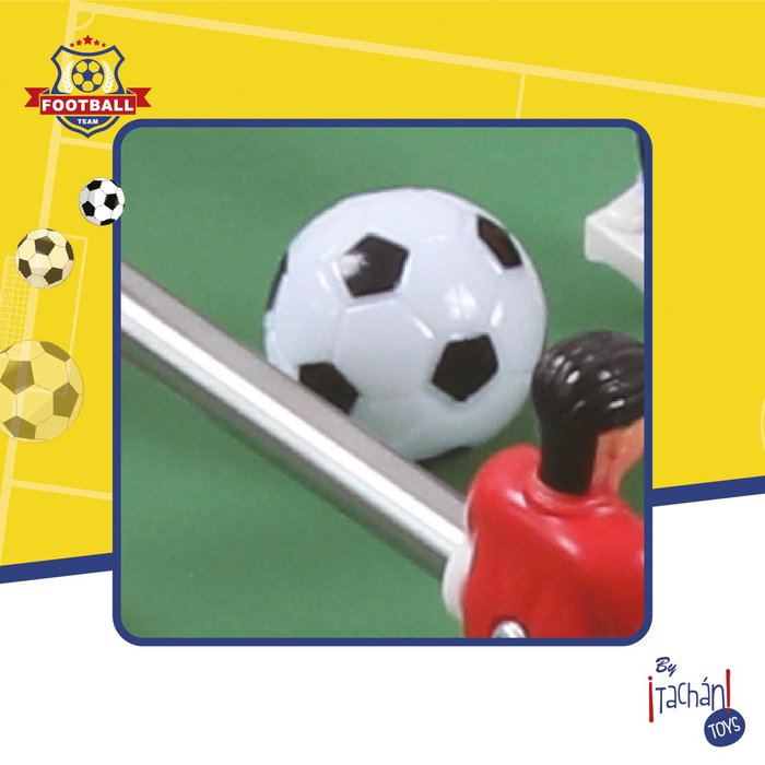 Tachan Futbolín 121X61X79 de Madera para +14 Años