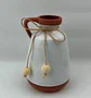 DKD Home Decor Jarrón de Cerámica Blanco 12x12x17,3 cm