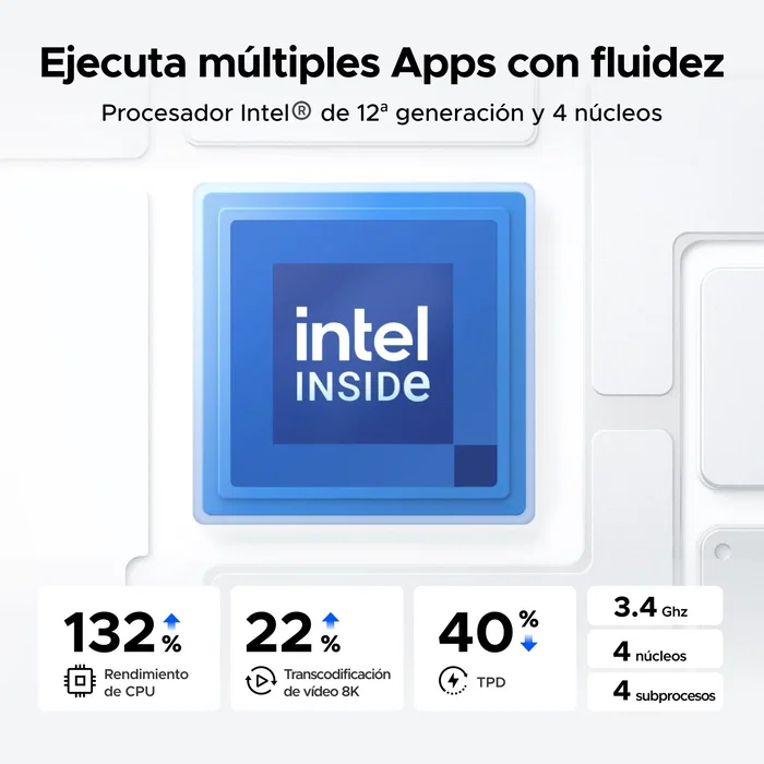 UGREEN NASync DXP2800 NAS de 2 bahías con Intel N100 y 8 GB DDR5
