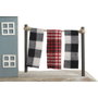 DKD Home Decor Decoración de Madera Casas Surtido 25,5x9x13,5 cm
