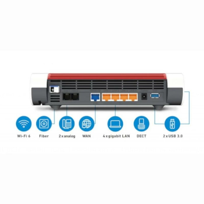 Avm FRITZ!Box 5690 Pro Edition International con Wi-Fi 7, 1x2,5Gb WAN y 4xGb LAN Avm FRITZ!Box 5690 Pro Edition International con Wi-Fi 7, 1x2,5Gb WAN y 4xGb LAN