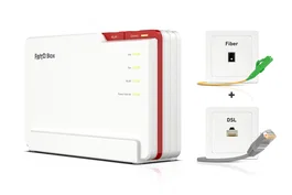 FRITZ!Box 5690 Pro Edition International Router Wi-Fi 7 Tribanda (2.4/5/6 GHz) 2.5Gb WAN 4xGb LAN DECT VoIP NAS Mesh Blanco