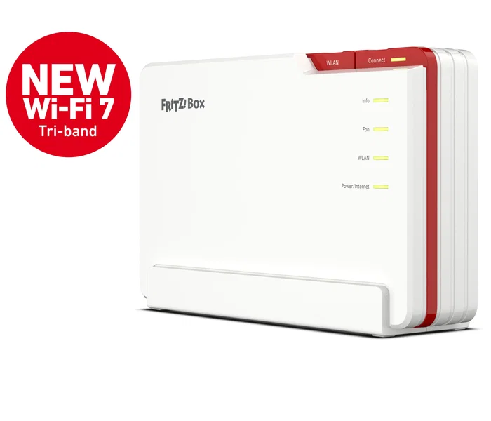 FRITZ!Box 5690 Pro Edition International Router Wi-Fi 7 Tribanda (2.4/5/6 GHz) 2.5Gb WAN 4xGb LAN DECT VoIP NAS Mesh Blanco