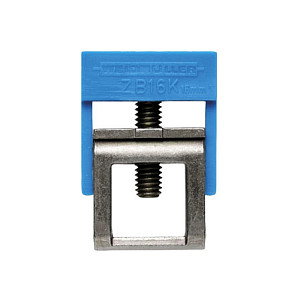Weidmüller ZB 16K BL Soporte de tracción para barra colectora Weidmüller ZB 16K BL Soporte de tracción para barra colectora