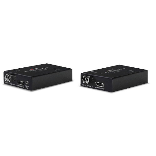 LINDY 39376 Extensor KVM de Fibra Óptica DisplayPort 1.2 (Transmisor y Receptor) 300m