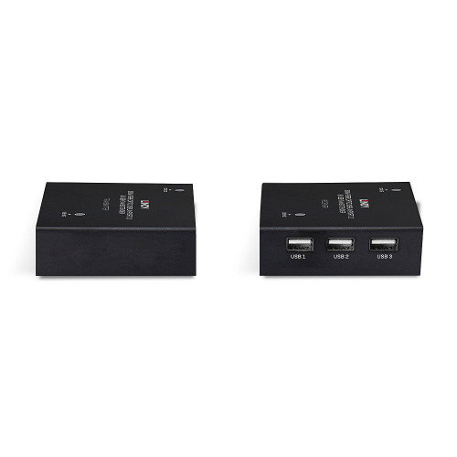 LINDY 39376 Extensor KVM de Fibra Óptica DisplayPort 1.2 (Transmisor y Receptor) 300m