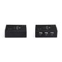 LINDY 39376 Extensor KVM de Fibra Óptica DisplayPort 1.2 (Transmisor y Receptor) 300m