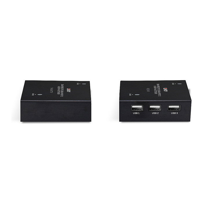 LINDY 39376 Extensor KVM de Fibra Óptica DisplayPort 1.2 (Transmisor y Receptor) 300m