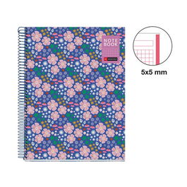 Bloc Miquelrius Natura Notebook 1 Micro.Tapa Dura A4 80H 90Gr Cuadric.5X5 Ladybug