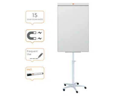 Nobo Pizarra Conferencia Blanca Magnética Acero Lacado Móvil 2000x600x700 mm Nobo Pizarra Conferencia Blanca Magnética Acero Lacado Móvil 2000x600x700 mm