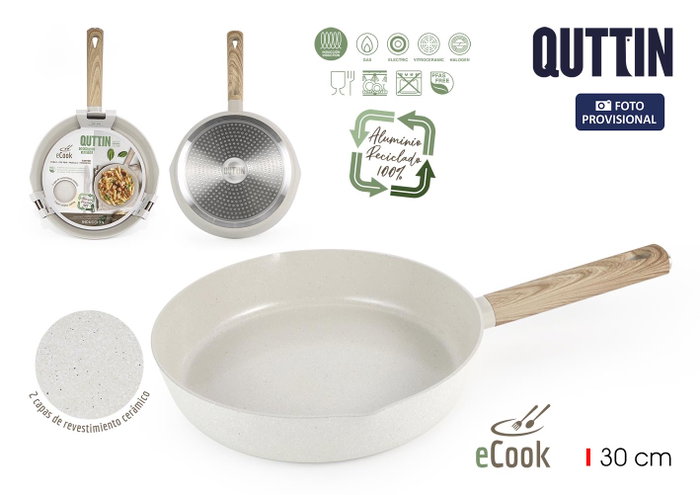 Quttin Sartén Ecook 30cm ECOOK Quttin Sartén Ecook 30cm ECOOK