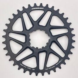 Stronglight Plato MTB Direct Mount Compatible SRAM EAGLE XX1 36 Dientes Aluminio 7075-T6 Gris 1x12 3mm Offset
