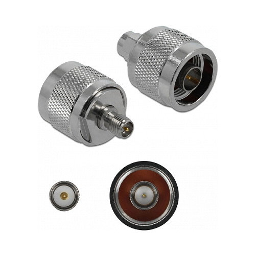 DeLOCK Adaptador N Macho a RP-SMA Hembra 10 GHz DeLOCK Adaptador N Macho a RP-SMA Hembra 10 GHz