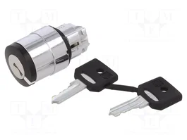 SCHNEIDER ELECTRIC Interruptor rotativo con llave Harmony XB4 22mm Negro
