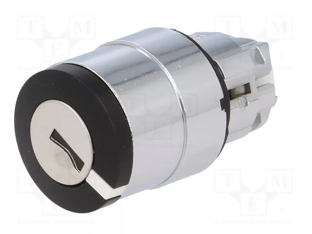 SCHNEIDER ELECTRIC Interruptor rotativo con llave Harmony XB4 22mm Negro