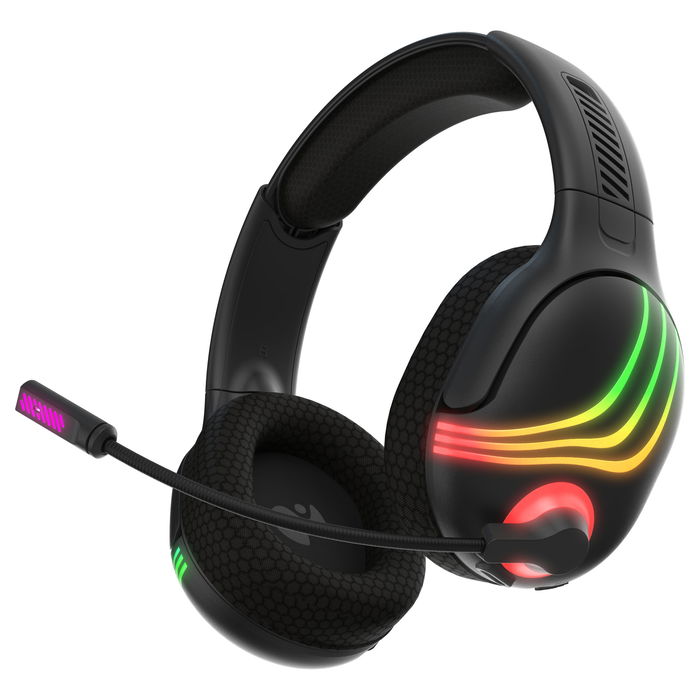 PDP 049-032-BK Auriculares Inalámbricos Afterglow Wave, Negro, para Xbox Series X/S y PC