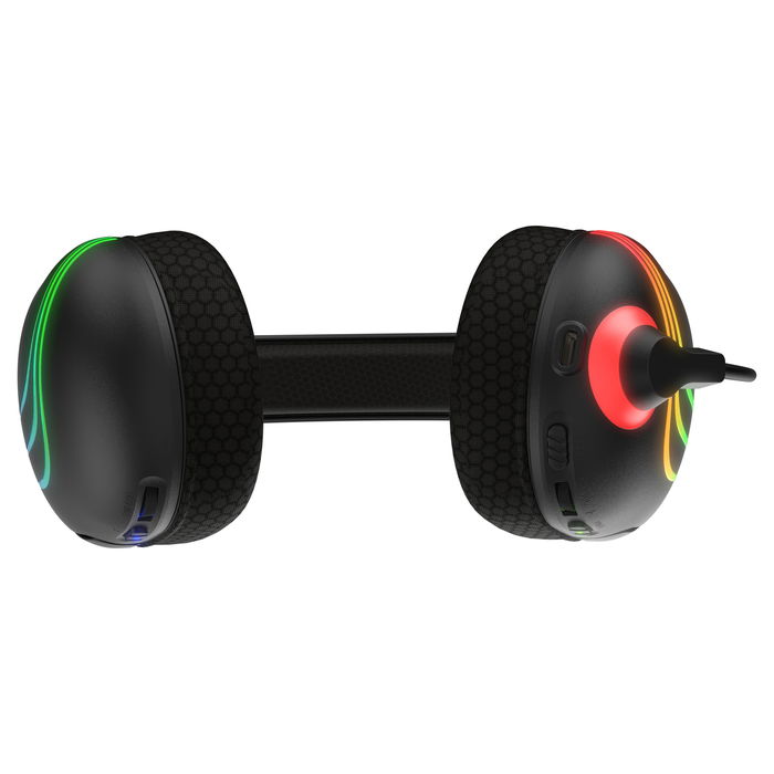 PDP 049-032-BK Auriculares Inalámbricos Afterglow Wave, Negro, para Xbox Series X/S y PC