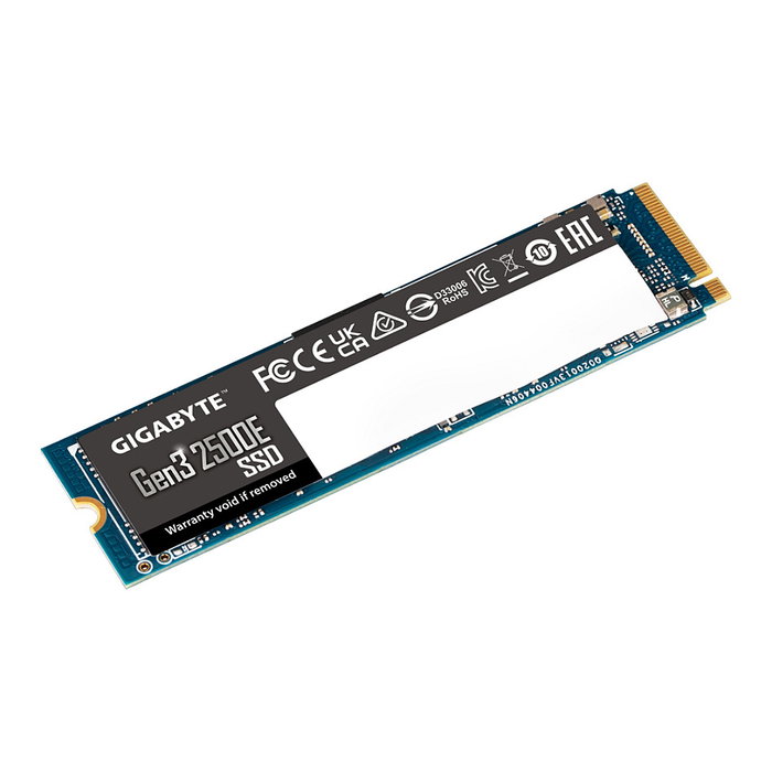Gigabyte Gen3 2500E SSD 500GB PCIe 3.0x4 NVMe 1.3 M.2 Gigabyte Gen3 2500E SSD 500GB PCIe 3.0x4 NVMe 1.3 M.2