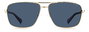 Polaroid PLD-2119-G-S-J5G-C3 Gafas de Sol Doradas con Cristal Azul