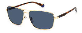 Polaroid PLD-2119-G-S-J5G-C3 Gafas de Sol Doradas con Cristal Azul