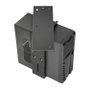 LogiLink Soporte para CPU ajustable para debajo del escritorio, rotatorio y deslizante