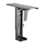 LogiLink Soporte para CPU ajustable para debajo del escritorio, rotatorio y deslizante