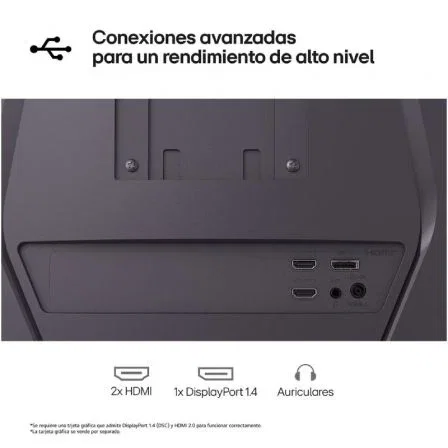 LG Monitor Gaming UltraGear 32G600A-B 31.5" QHD 180Hz 1ms VA Negro