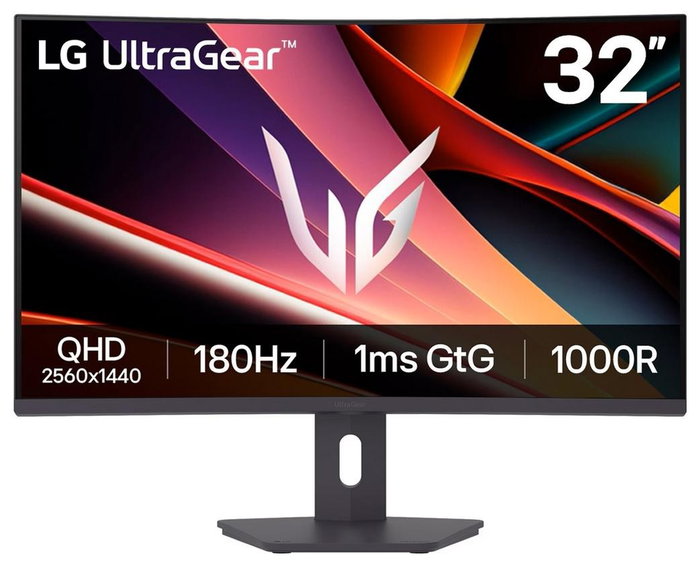 LG 32G600A-B UltraGear Monitor Gaming Curvo 32 pulgadas QHD 180Hz VA 1ms HDR10 Negro LG 32G600A-B UltraGear Monitor Gaming Curvo 32 pulgadas QHD 180Hz VA 1ms HDR10 Negro